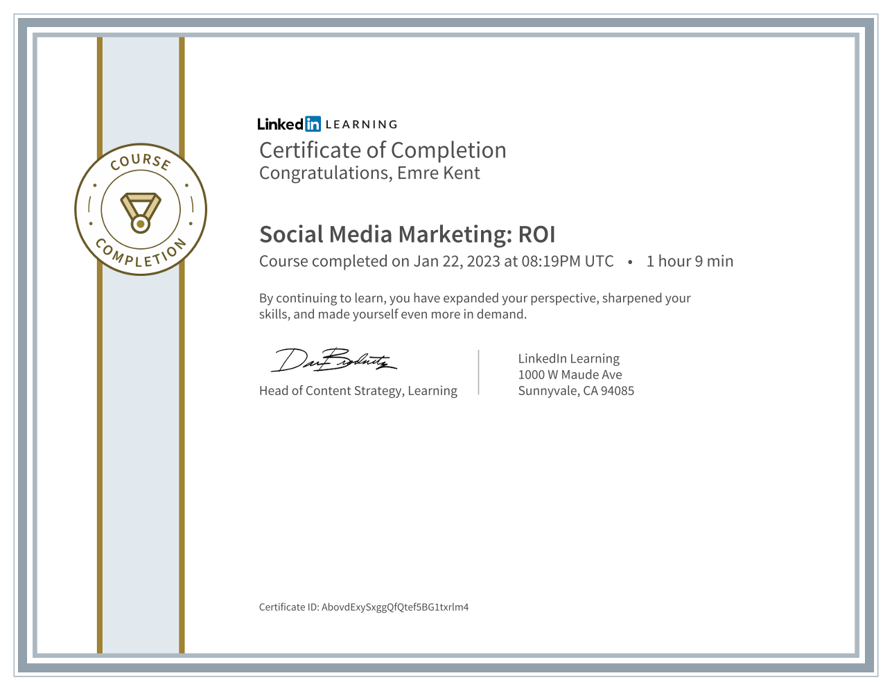 Social Media Marketing: ROI